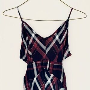 Buffalo Plaid Maxi Dress